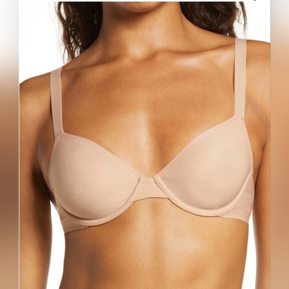 SKIMS Naked Underwire Demi Bra/ 36A, 42C/ NWT/ HONEY